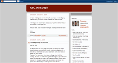 Desktop Screenshot of eurokisc.blogspot.com