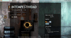 Desktop Screenshot of intempestividad.blogspot.com