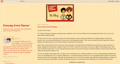 Desktop Screenshot of everydayeventplanner.blogspot.com