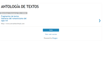 Tablet Screenshot of conjuntodetextos.blogspot.com