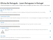 Tablet Screenshot of learnportugal.blogspot.com