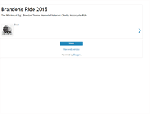 Tablet Screenshot of brandonsride.blogspot.com