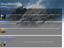 Tablet Screenshot of nevoasubindo.blogspot.com