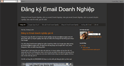 Desktop Screenshot of dangkyemaildoanhnghiep.blogspot.com