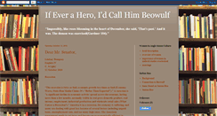 Desktop Screenshot of beowulfrocks.blogspot.com