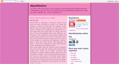 Desktop Screenshot of manifestira.blogspot.com