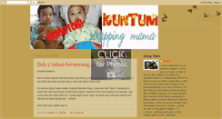 Desktop Screenshot of kuntum-scrappingmama.blogspot.com