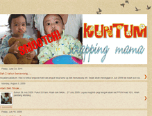 Tablet Screenshot of kuntum-scrappingmama.blogspot.com