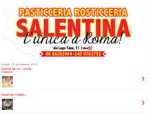 Tablet Screenshot of pasticceriasalentinaroma.blogspot.com