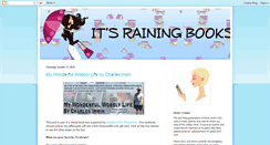 Desktop Screenshot of its-raining-books.blogspot.com