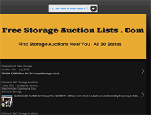 Tablet Screenshot of freestorageauctionlists.blogspot.com