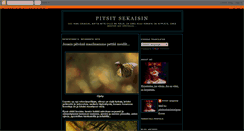 Desktop Screenshot of pitsitsekaisin.blogspot.com