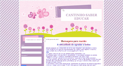 Desktop Screenshot of cantinosabereducar.blogspot.com