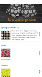 Mobile Screenshot of browniegoosefabrics.blogspot.com