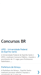 Mobile Screenshot of concursosbrasil.blogspot.com