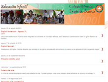 Tablet Screenshot of educacioninfantilces.blogspot.com