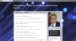 Desktop Screenshot of cesaraceros.blogspot.com