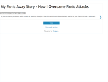 Tablet Screenshot of mypanicawaystory.blogspot.com