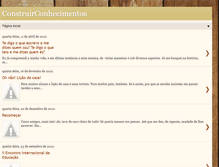 Tablet Screenshot of comunhaoconhecimentos.blogspot.com