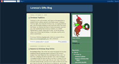 Desktop Screenshot of lorenzosgiftsblog.blogspot.com