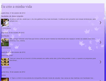 Tablet Screenshot of criominhavida.blogspot.com