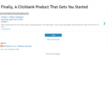 Tablet Screenshot of clickbank-product-multiple-traffic.blogspot.com