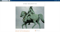 Desktop Screenshot of dirkkranefuss.blogspot.com