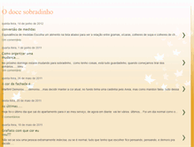 Tablet Screenshot of odocesobradinho.blogspot.com
