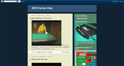Desktop Screenshot of dvdpreviewclips.blogspot.com