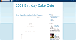 Desktop Screenshot of 2001birthdaycakecute.blogspot.com