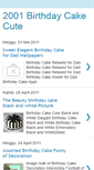 Mobile Screenshot of 2001birthdaycakecute.blogspot.com