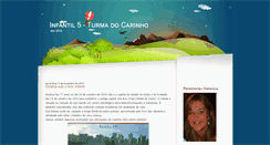 Desktop Screenshot of infantil5turmadocarinho.blogspot.com