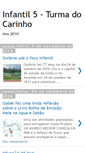 Mobile Screenshot of infantil5turmadocarinho.blogspot.com