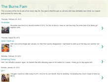 Tablet Screenshot of myburnsfamily.blogspot.com