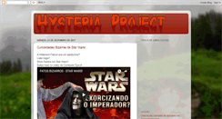 Desktop Screenshot of hysteria-project.blogspot.com