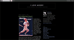 Desktop Screenshot of i-love-misery.blogspot.com