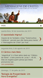Mobile Screenshot of blogmensagensdecristo.blogspot.com