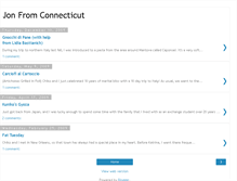 Tablet Screenshot of jonfromconnecticut.blogspot.com