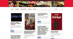 Desktop Screenshot of hojeandolibros.blogspot.com
