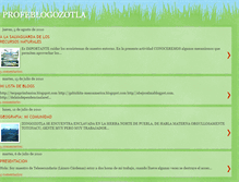 Tablet Screenshot of profeblogozotla.blogspot.com