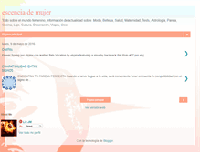Tablet Screenshot of mujerfemmes.blogspot.com