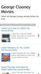 Mobile Screenshot of georgeclooneymovies1.blogspot.com
