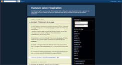 Desktop Screenshot of human-humeur.blogspot.com