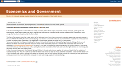 Desktop Screenshot of economics-government.blogspot.com