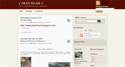 Desktop Screenshot of iman-islamic.blogspot.com