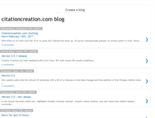 Tablet Screenshot of citationcreation.blogspot.com
