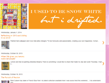 Tablet Screenshot of iusedtobesnowwhitebutidrifted.blogspot.com