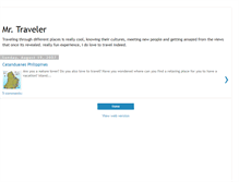 Tablet Screenshot of mrtravelerkiko.blogspot.com