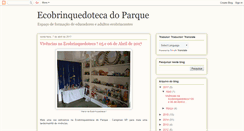 Desktop Screenshot of ecobrinquedoteca.blogspot.com