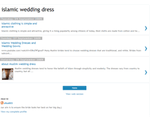 Tablet Screenshot of islamicweddingdresses.blogspot.com